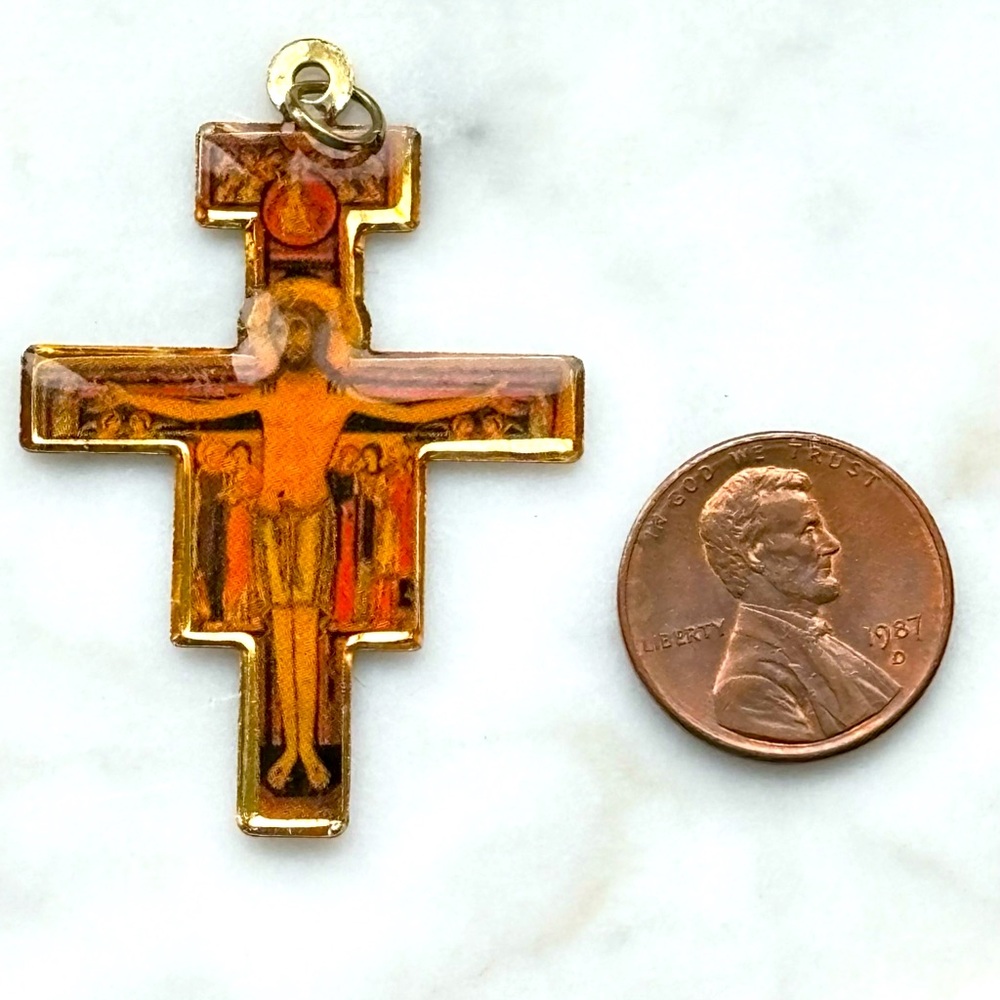Vintage San Damiano Cross - Picture 2 of 7